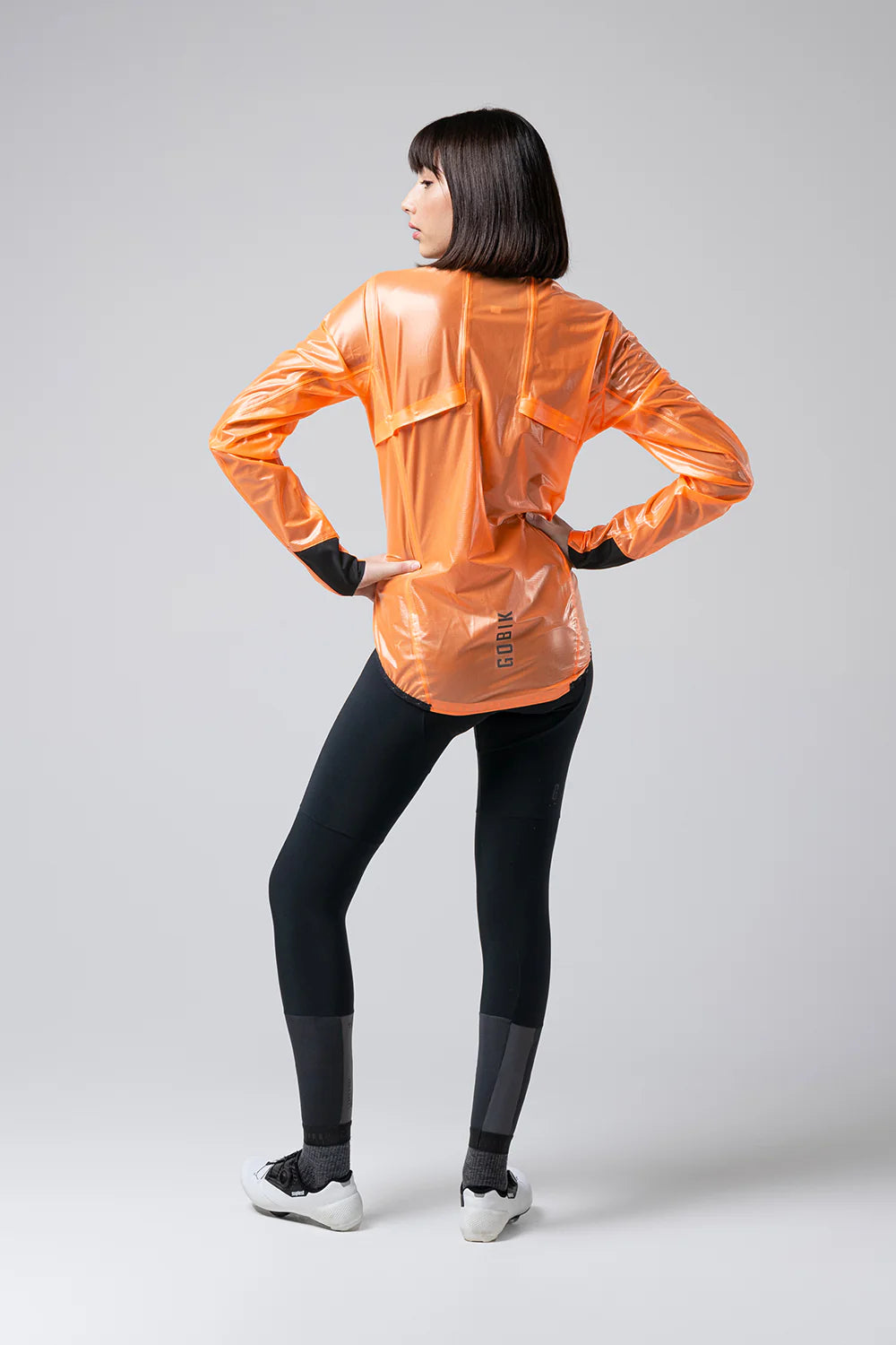 Chaqueta Ligera Gobik Impermeable Pluvia 2.0 Unisex Blazing Orange
