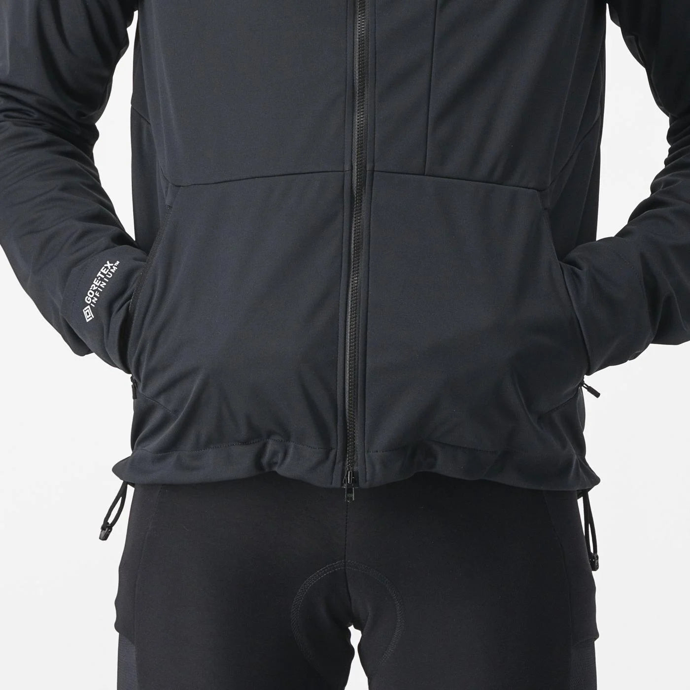Chaqueta Impermeable Castelli Trail Negra