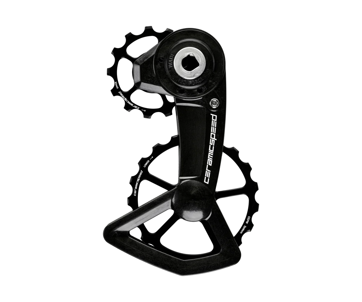 Cambio Trasero CeramicSpeed OSPW X SRAM Alt Red/Force/Rival AXS XPLR Negro