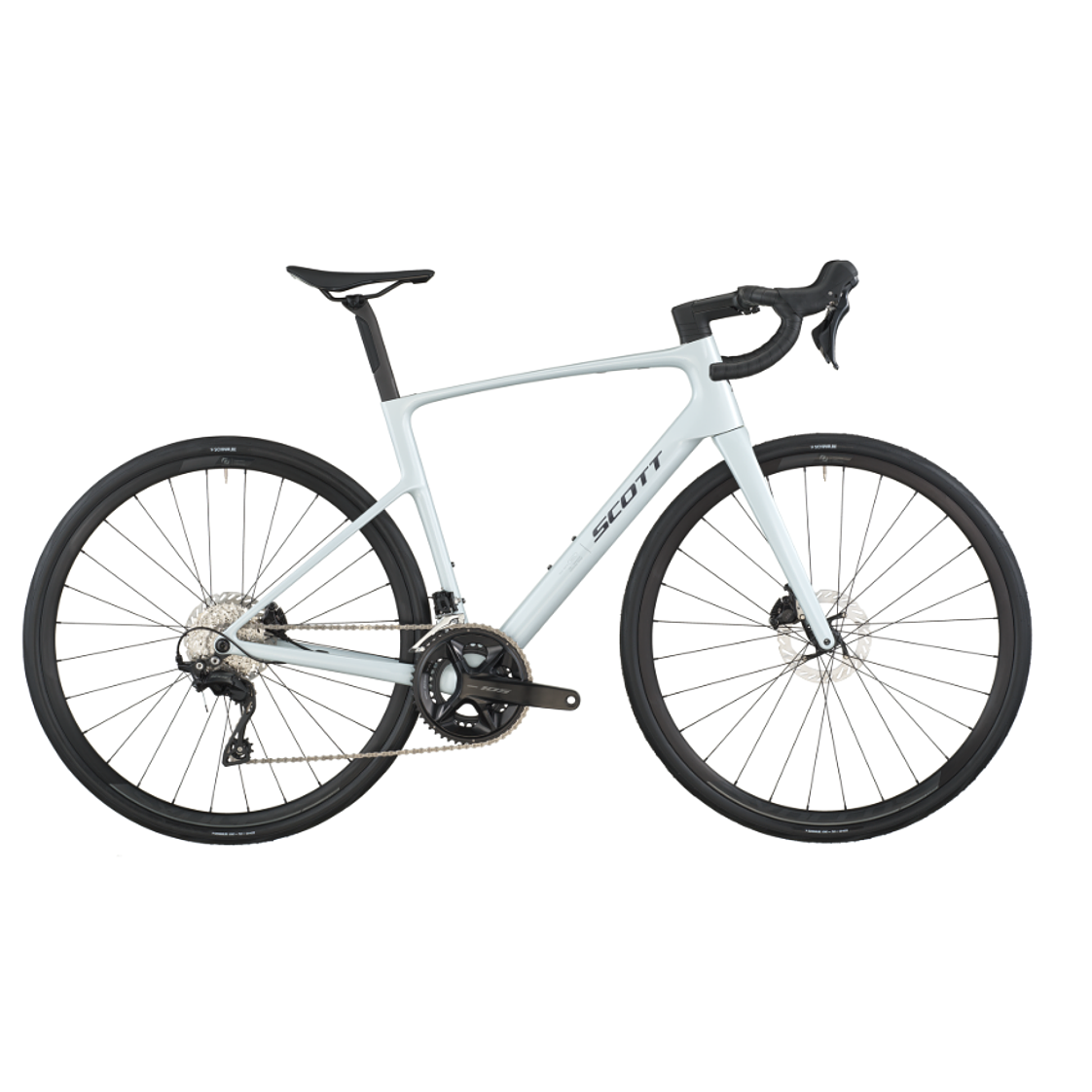 Bicicleta ruta Addict 50 Cumulus White