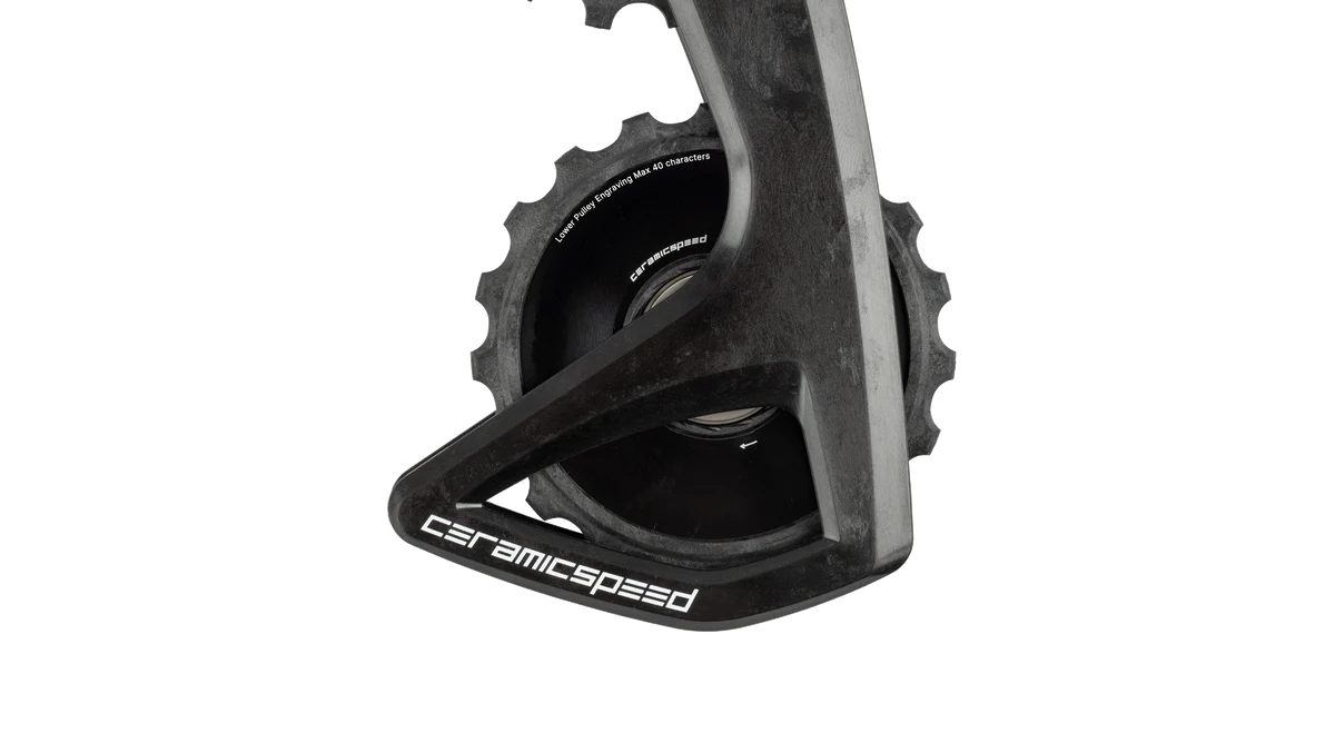 Cambio Trasero CeramicSpeed OSPW RS ALPHA SRAM Red/Force AXS Negro