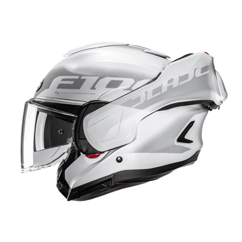 Casco HJC F100 Hetal MC10 Gris/Blanco