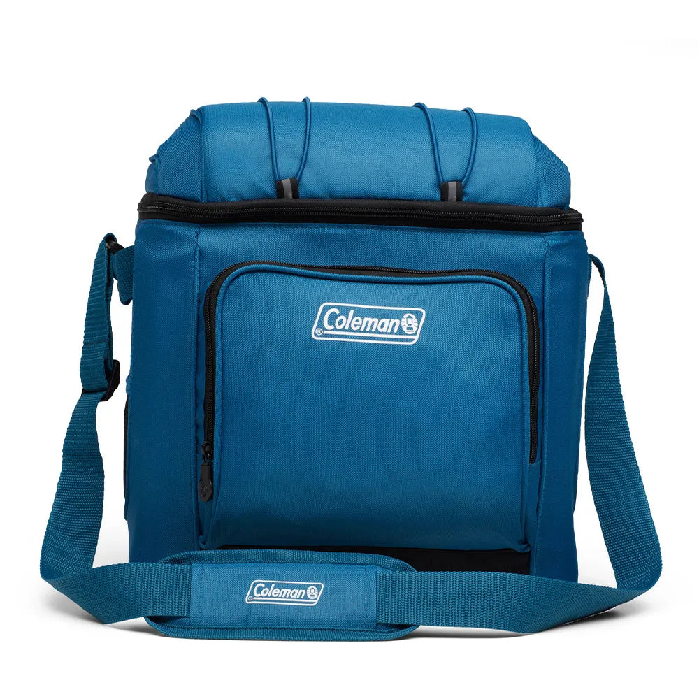 Cooler Coleman Soft Chiller 30 latas azul ocean
