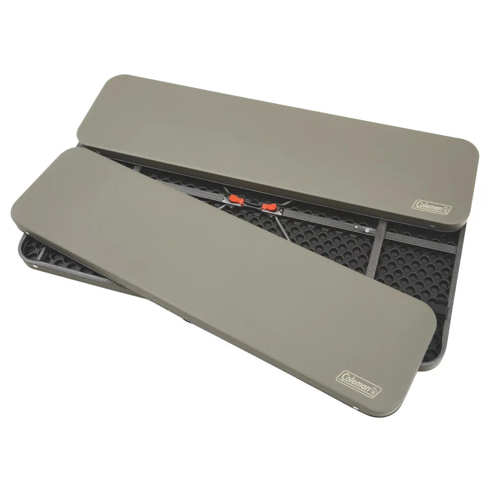 Coleman Set de Mesa y Bancos, Plegables, de 102 cm