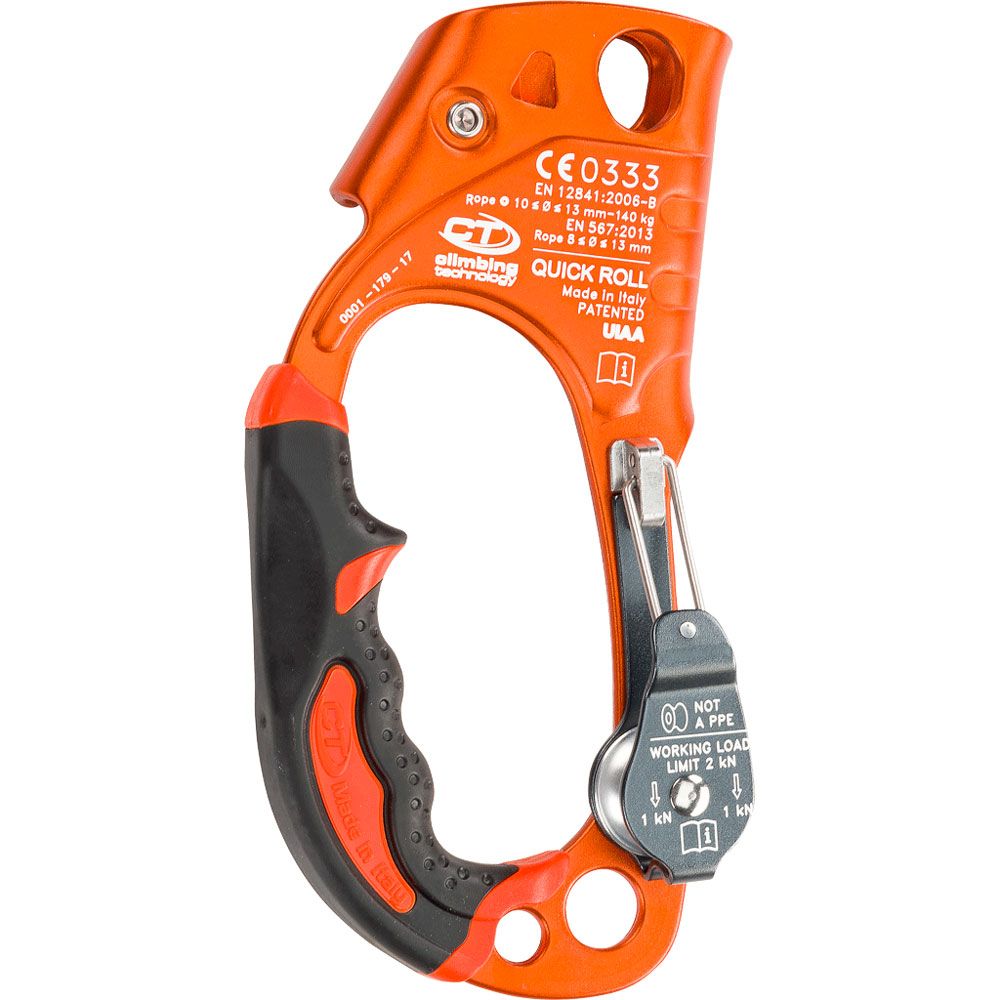 Ascendedor Climbing Technology Quick Roll With Pulle Naranjo