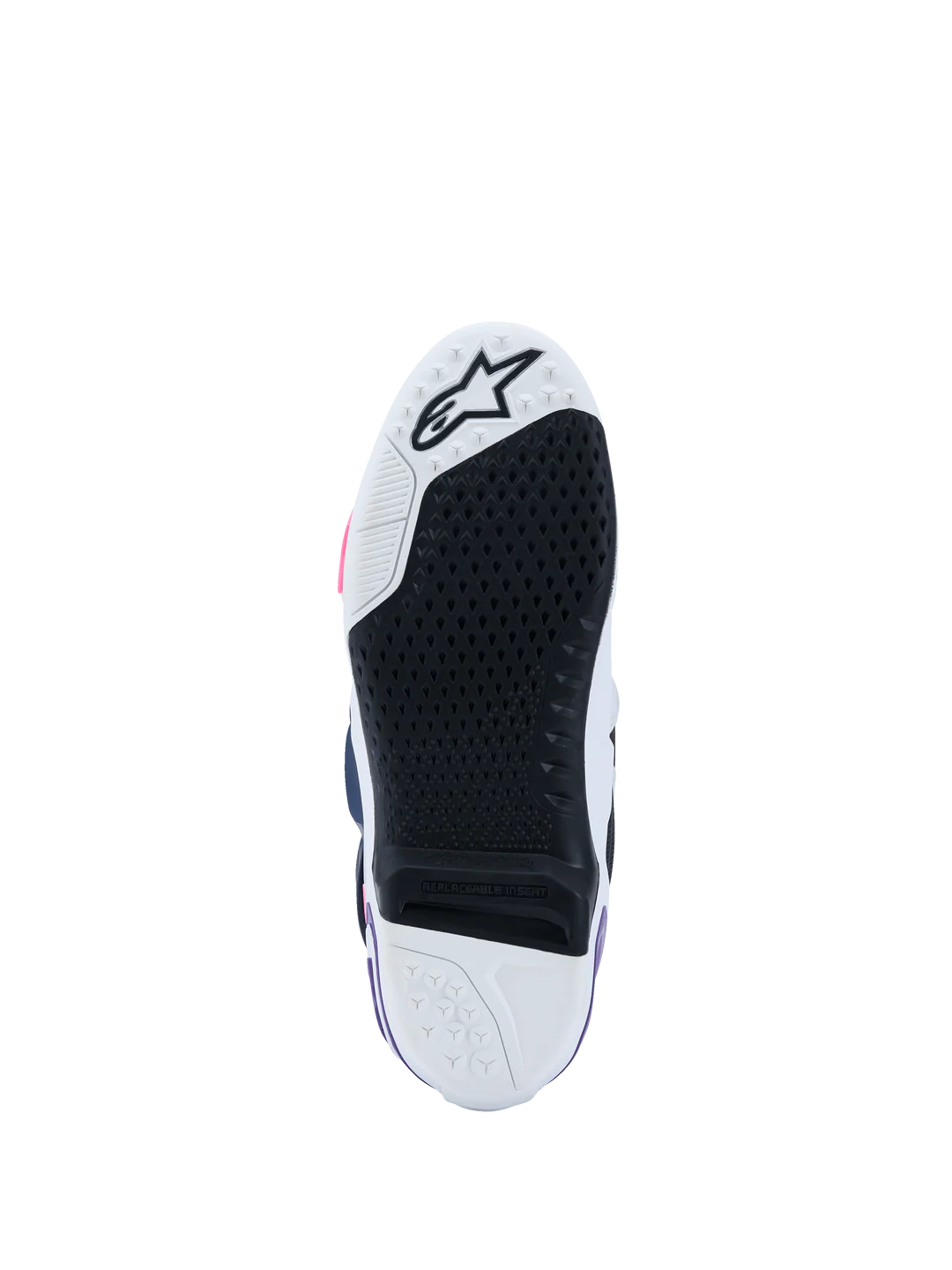 Botas de Moto Alpinestars Tech 10 Blanco Violeta