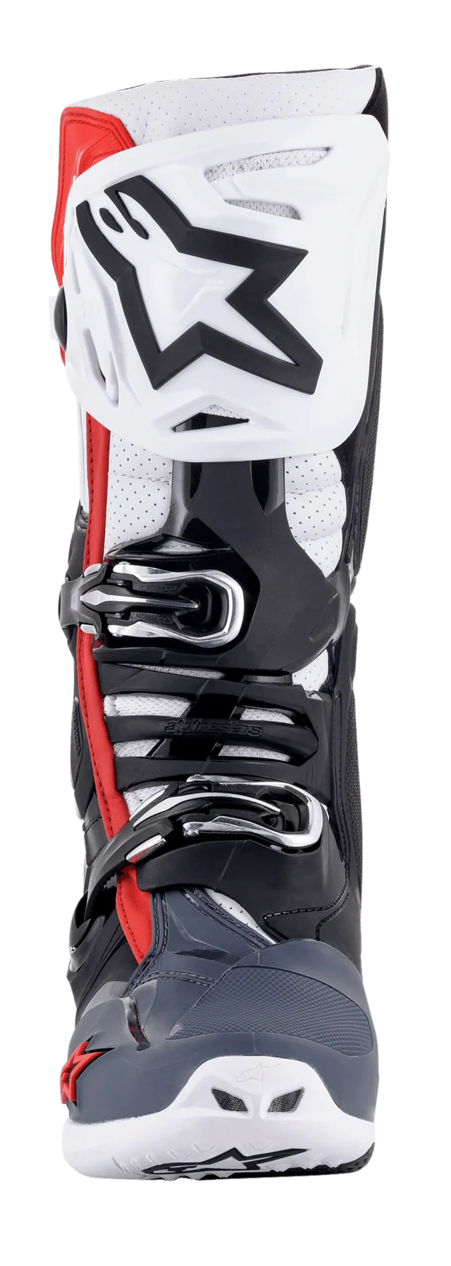 Botas de Moto Alpinestars Tech 10 Supervented Negro Blanco