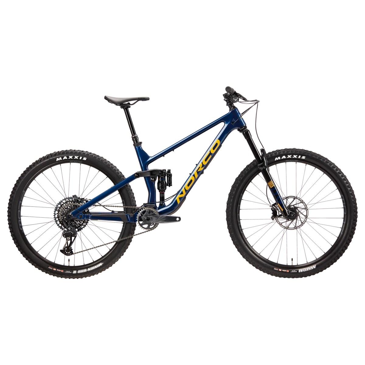 Bicicleta Enduro Norco Sight C2 Sram Aro 29 Azul/Naranjo