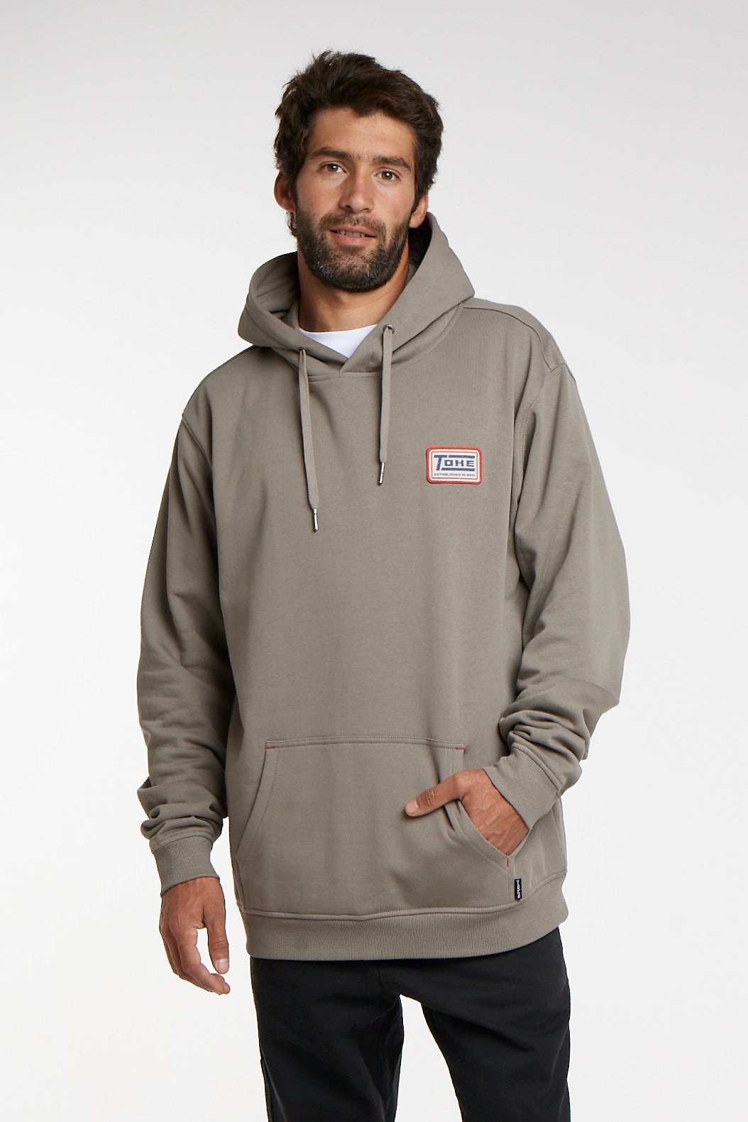 Hoodie Gris Hombre Toke