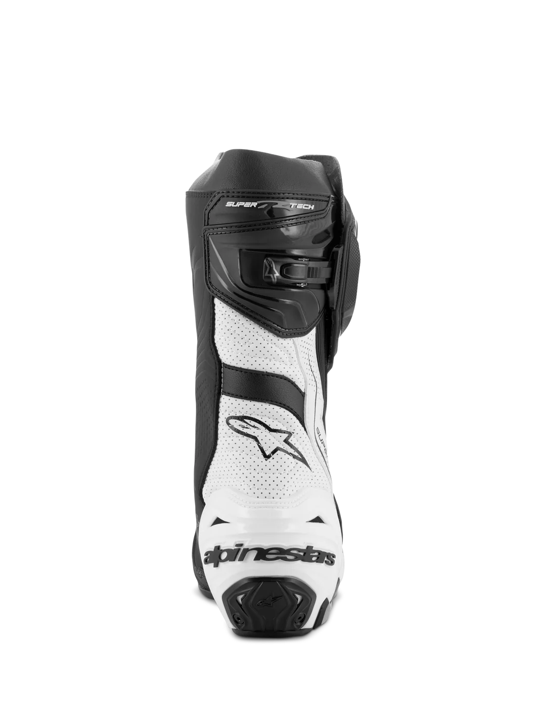 Botas de Moto Alpinestars Supertech R Ventiladas Negro Blanco