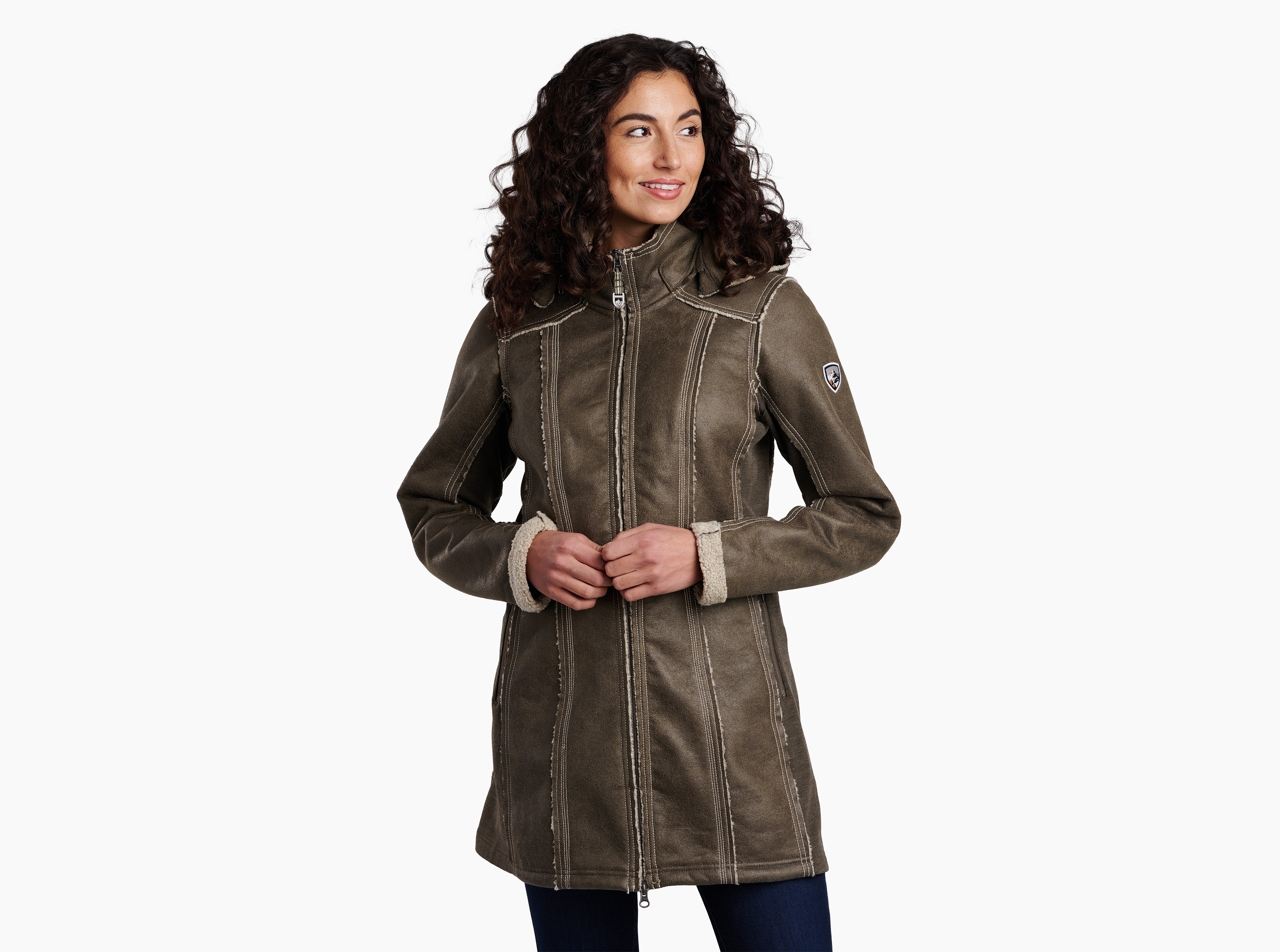 Chaqueta Kühl W's Dani Sherpa Trench