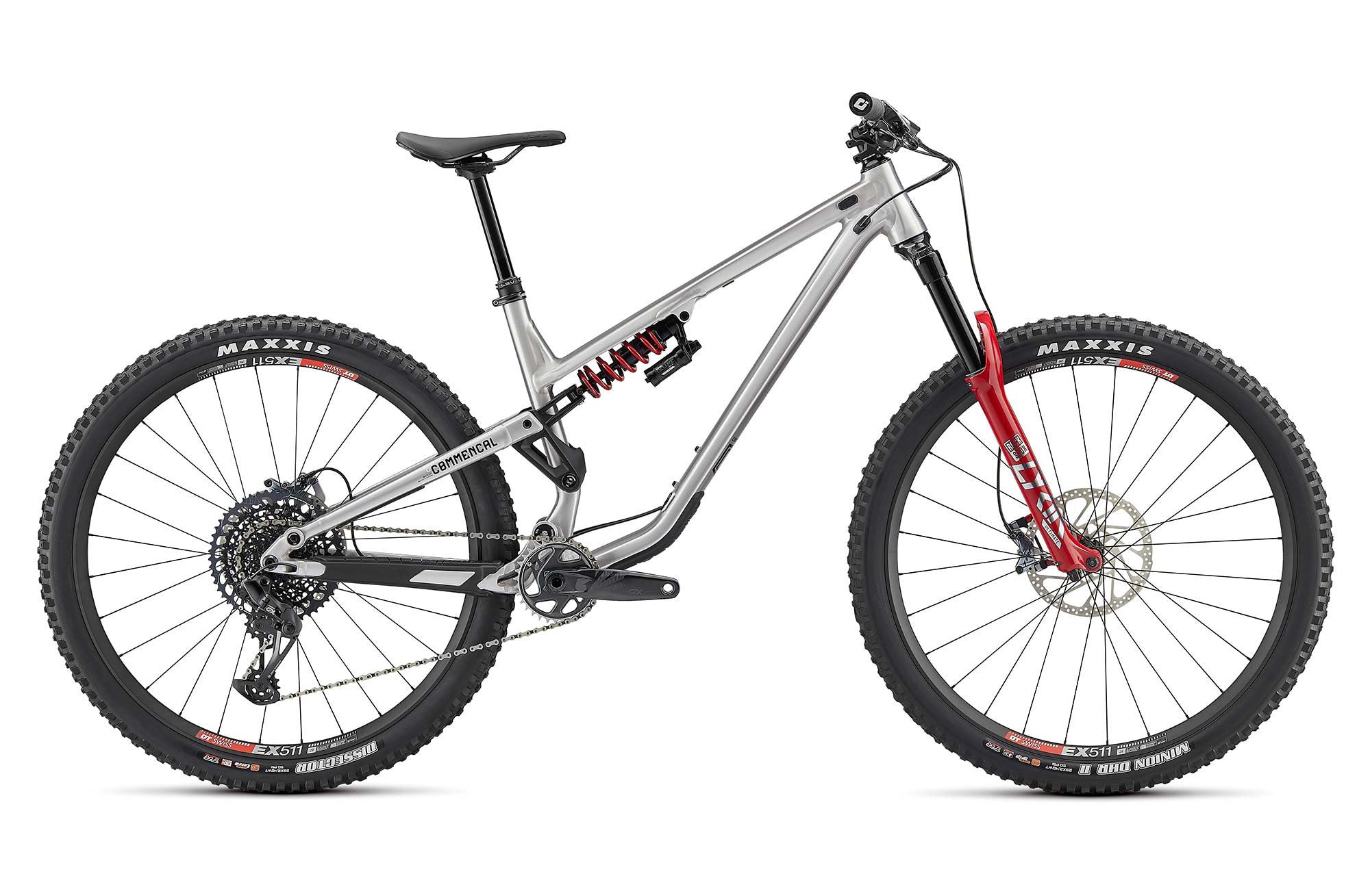 Bicicleta Enduro Commencal Meta TR V4 Race Brushed