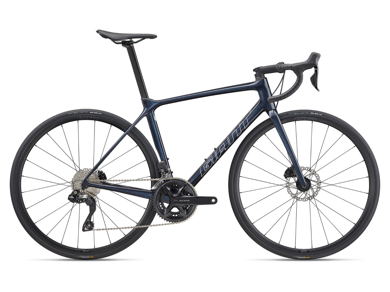 Giant Bicicleta Ruta TCR Advanced 1 Disc - Kom MY23 Cold Night - Rideshop
