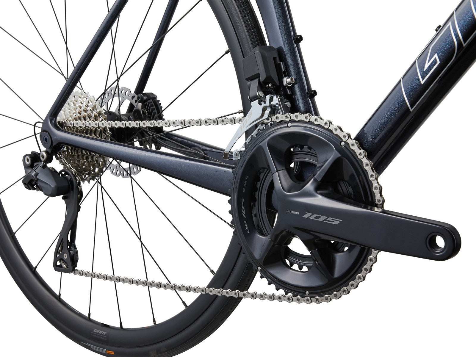 Giant Bicicleta Ruta TCR Advanced 1 Disc - Kom MY23 Cold Night - Rideshop