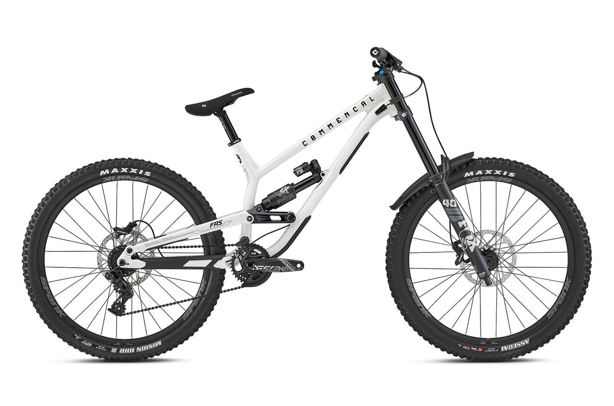 Bicicleta DH Commencal FRS Essential Pure White 2025 - vista 1