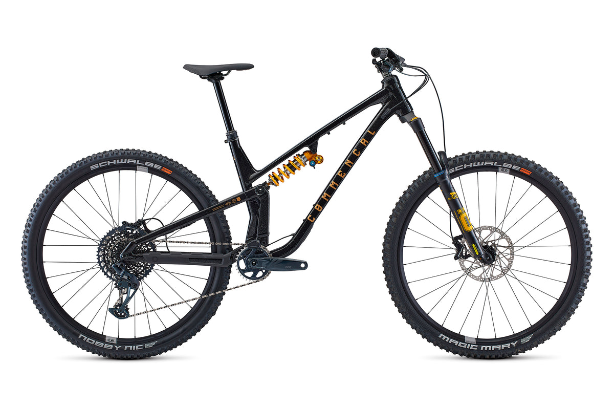 Bicicleta Enduro Commencal Meta V5 Öhlins Edition Glittery Black - vista 1