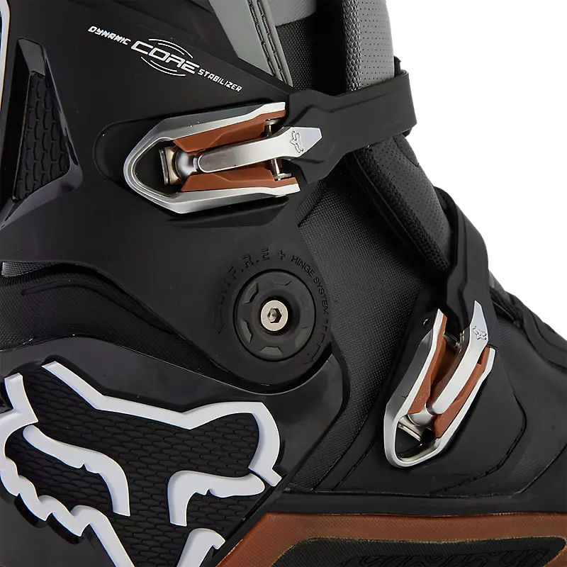 FOX Botas Moto Instinct Negro/Gris/Cafe - Rideshop