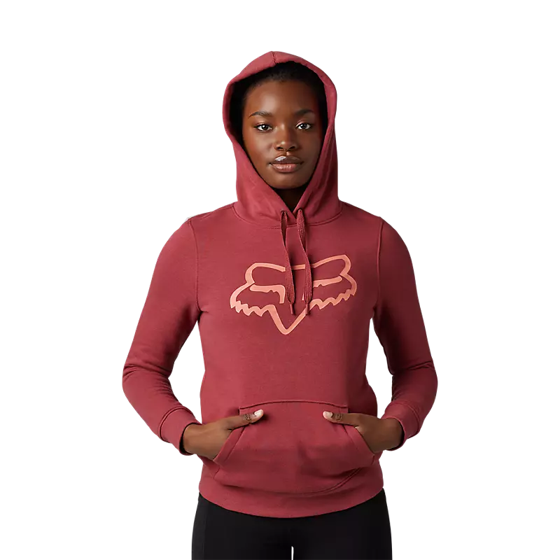 FOX Poleron Lifestyle Mujer Boundary Rojo - Rideshop