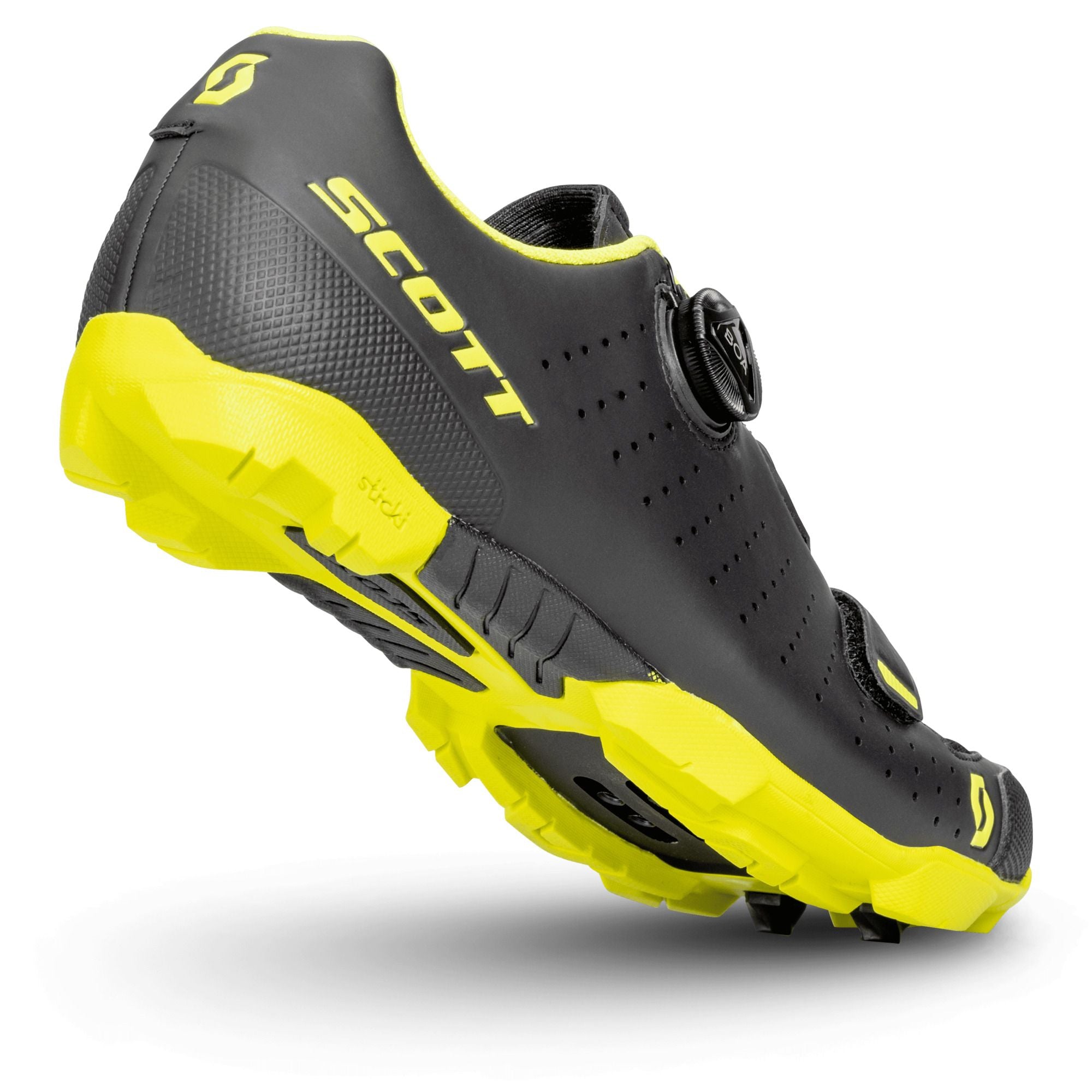 Scott Zapatillas Mtb Comp Boa Matt Black/Sulphur Yellow - Rideshop