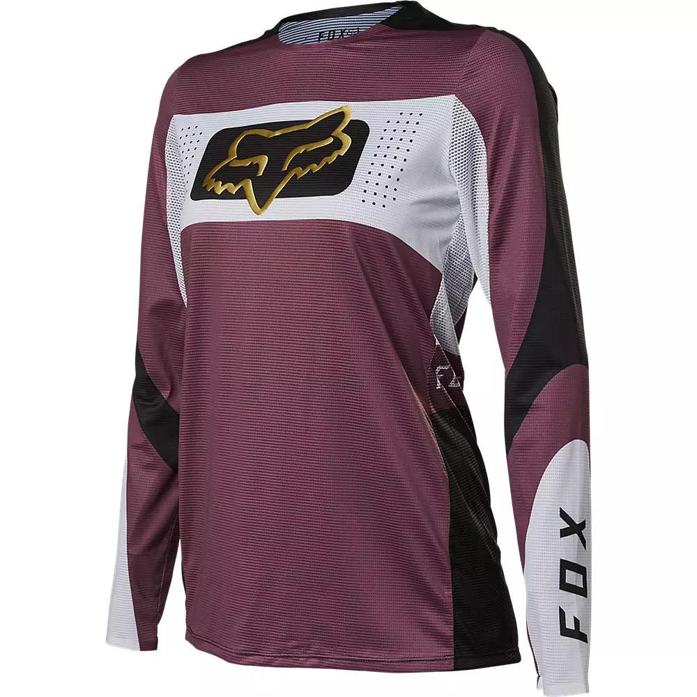 Polera Moto Mujer Flexair Mirer Morado Fox