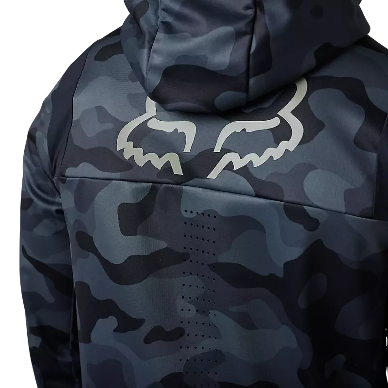 FOX Chaqueta Moto Defend Drive Windbloc® Zip Negro Camo - Rideshop