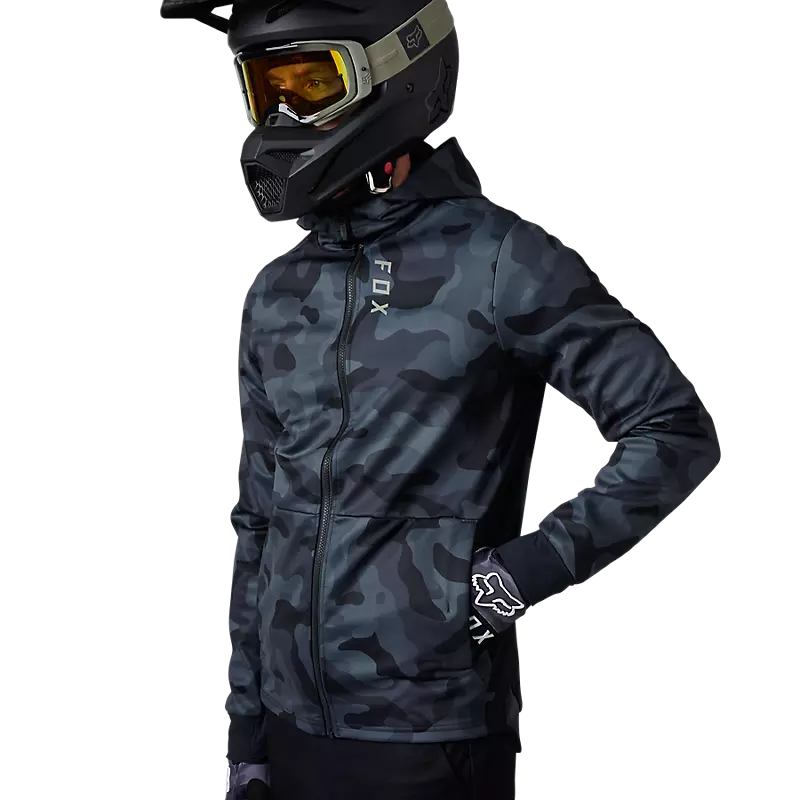 FOX Chaqueta Moto Defend Drive Windbloc® Zip Negro Camo - Rideshop