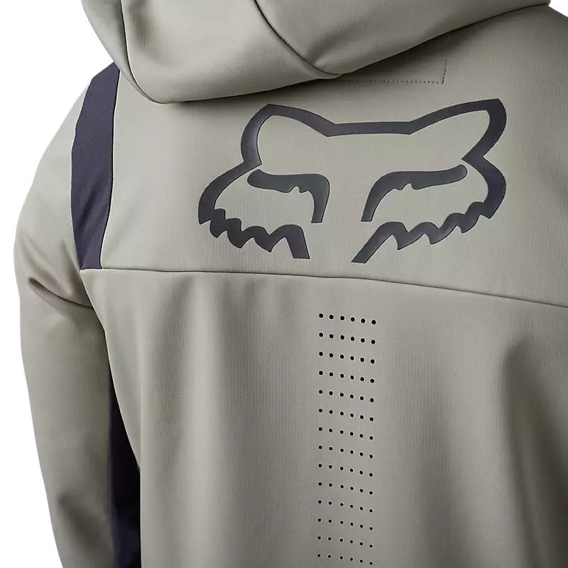 FOX Chaqueta Moto Defend Drive Windbloc® Zip Beige - Rideshop