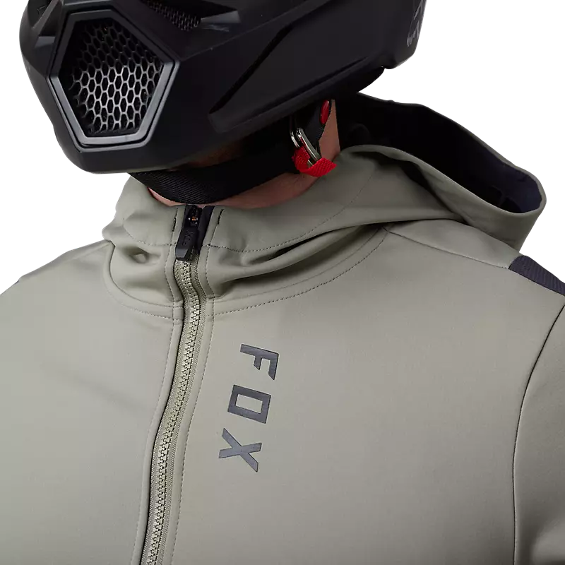 FOX Chaqueta Moto Defend Drive Windbloc® Zip Beige - Rideshop