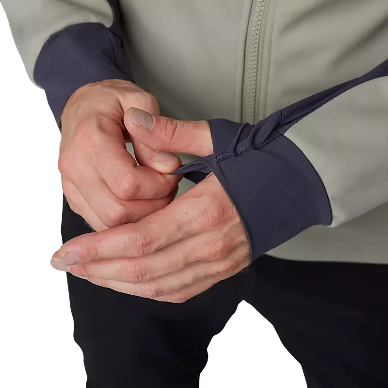 FOX Chaqueta Moto Defend Drive Windbloc® Zip Beige - Rideshop