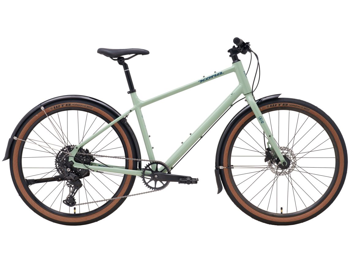 Bicicleta Kona Dew DL Verde Agua