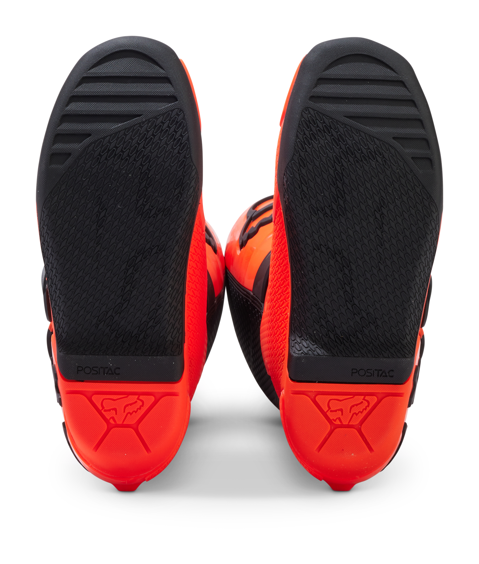 Botas Moto Niño Comp Naranjo Fluor Fox - Rideshop