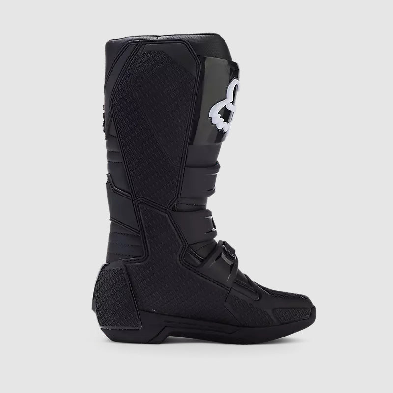 Botas Moto Niño Comp Negro/Blanco Fox - Rideshop