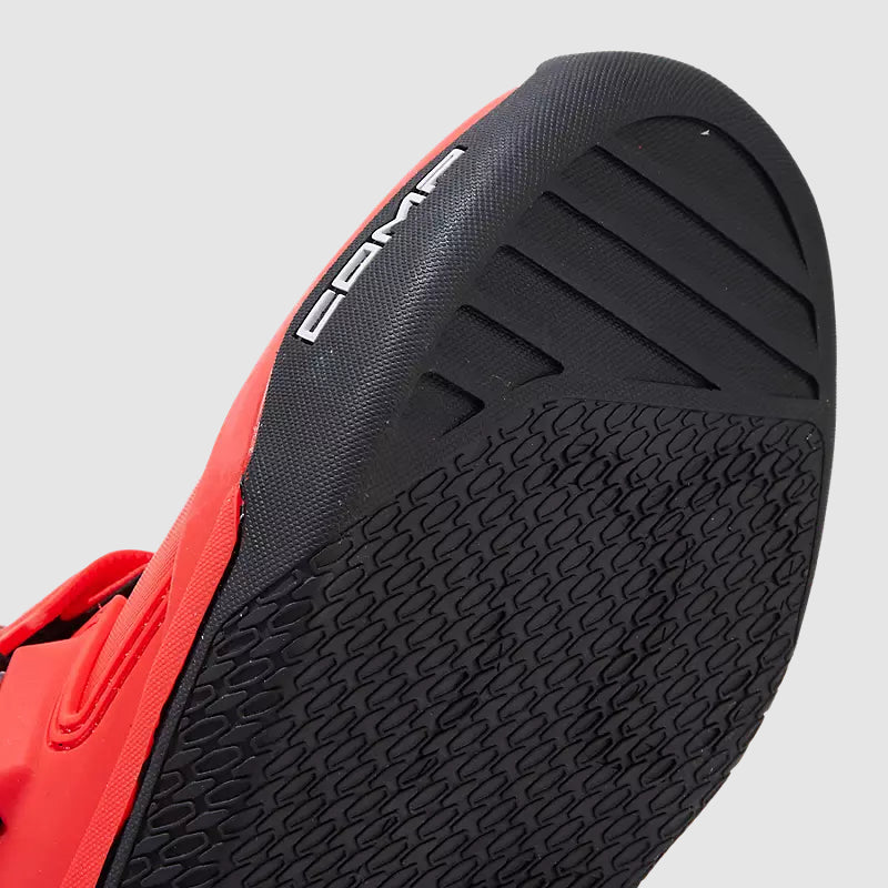 Botas Moto Niño Comp Rojo Fluor Fox - Rideshop