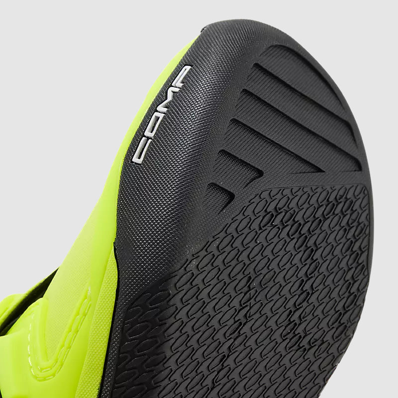 Botas Moto Niño Comp Amarillo Fluor Fox - Rideshop