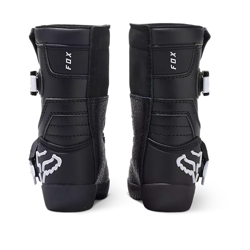 FOX Botas Moto Infantil Comp Negro - Rideshop