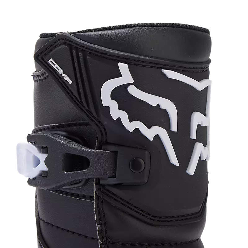 FOX Botas Moto Infantil Comp Negro - Rideshop