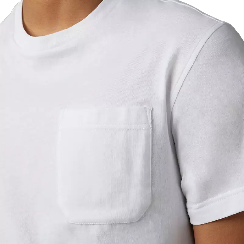 FOX Polera Lifestyle Level Up Pocket Blanco - Rideshop