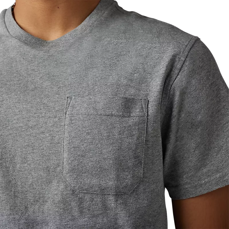 FOX Polera Lifestyle Level Up Pocket Gris - Rideshop