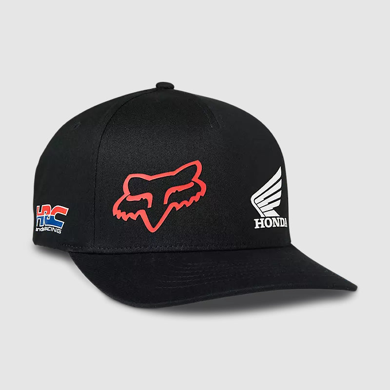 Gorro Jockey Lifestyle Flexfit Honda Negro Fox - Rideshop