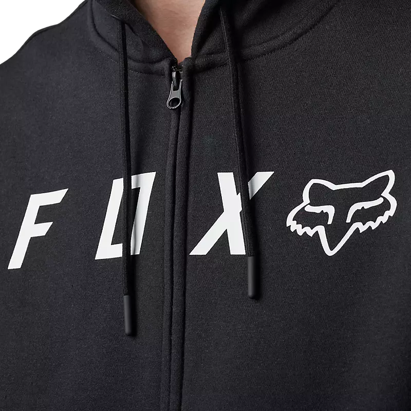 FOX Poleron Lifestyle Absolute Zip Negro - Rideshop