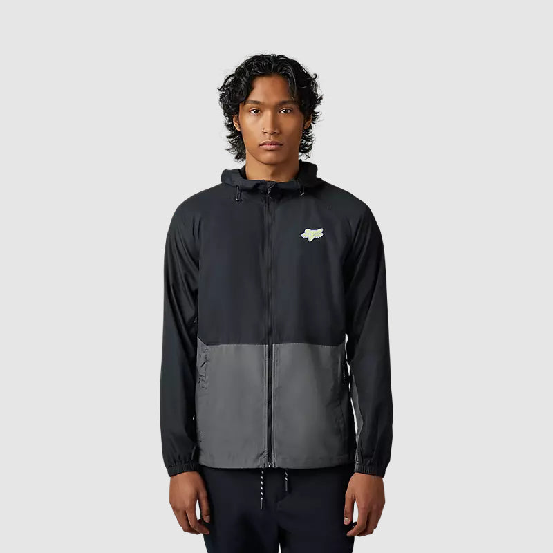 FOX Chaqueta Cortavientos Lifestyle Title Sponsor Negro/Gris - Rideshop