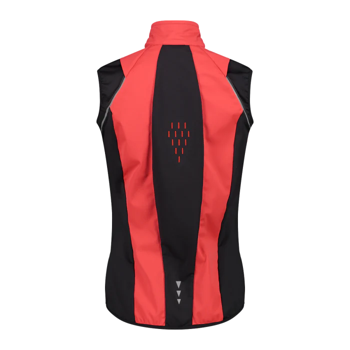 Chaqueta Mujer Hybrid con Mangas Desmontables Campagnolo Corallo