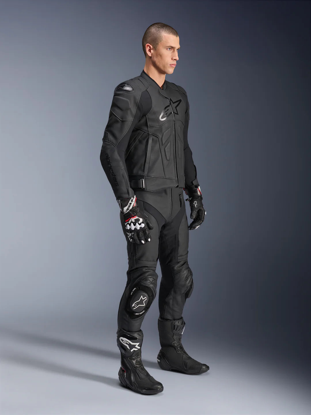 Pantalon Cuero Alpinestars Misile V3 Negro