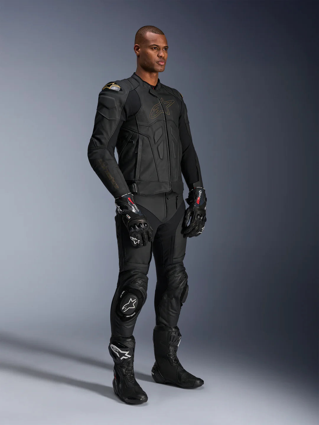 Pantalon Cuero Alpinestars Misile V3 Negro