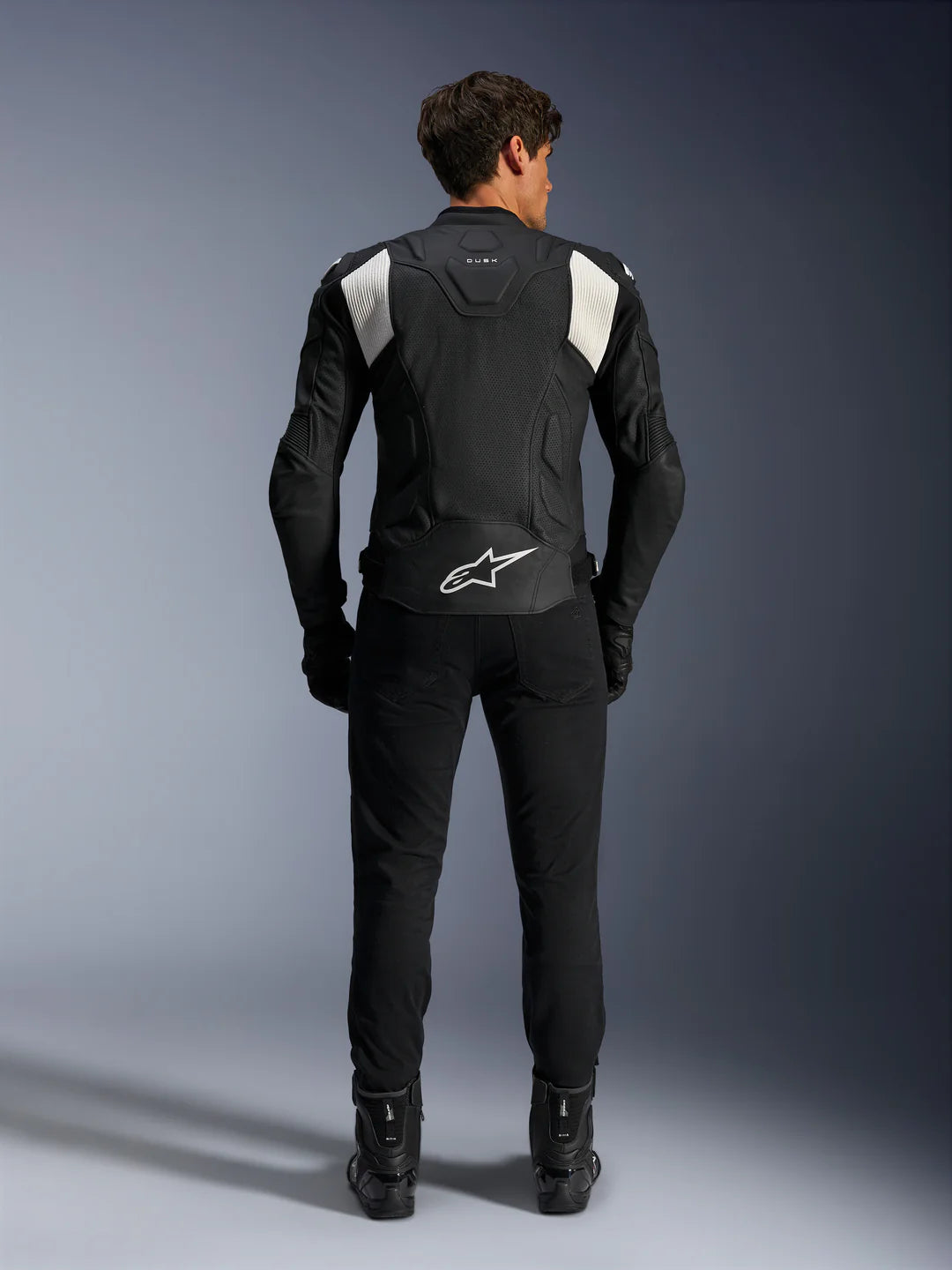 Chaqueta De Cuero Alpinestars Dusk Airflow