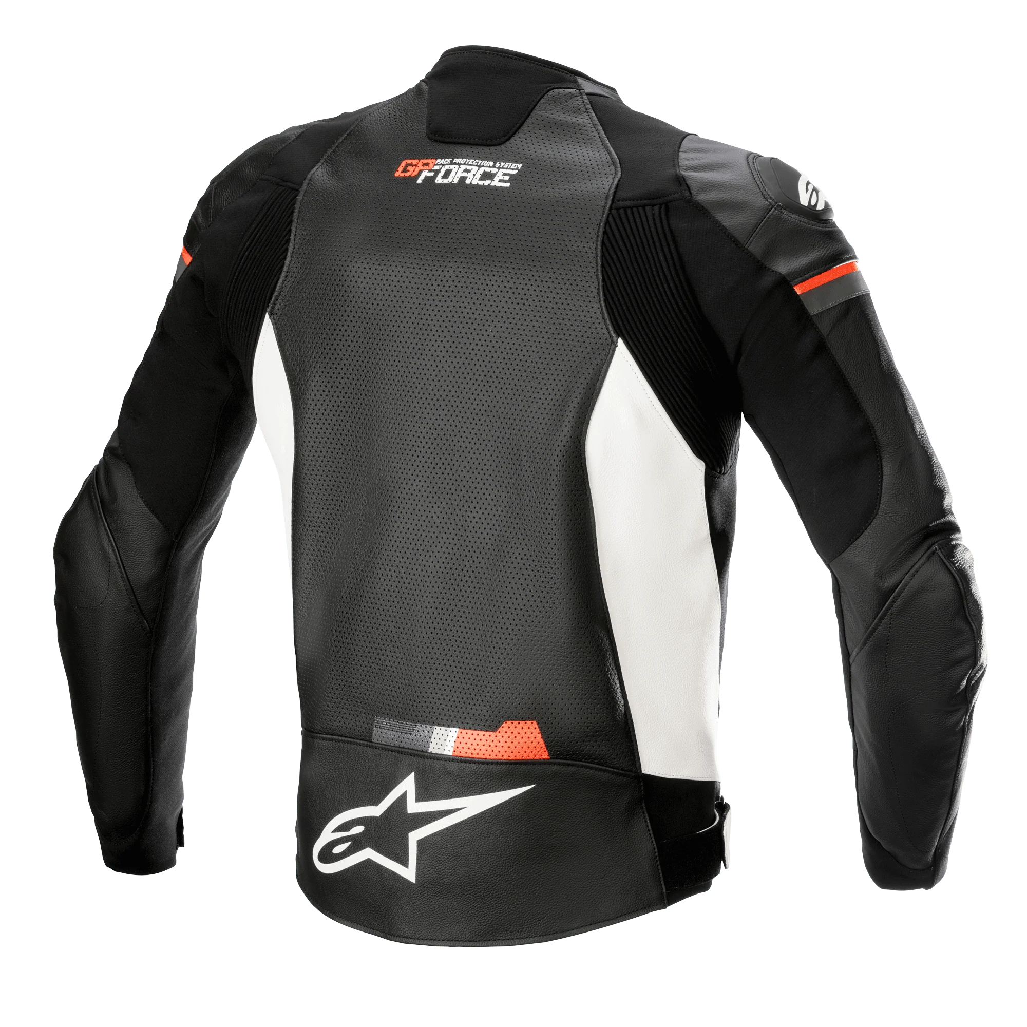 Chaqueta Cuero Alpinestars GP Force Airflow Negro/Rojo