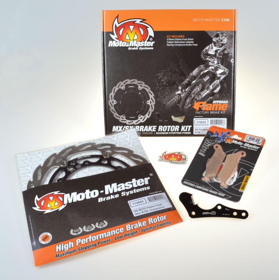 Kit Disco sobre medida Floating Ø270 Offroad Suzuki (rotor-adaptadores-pastillas)