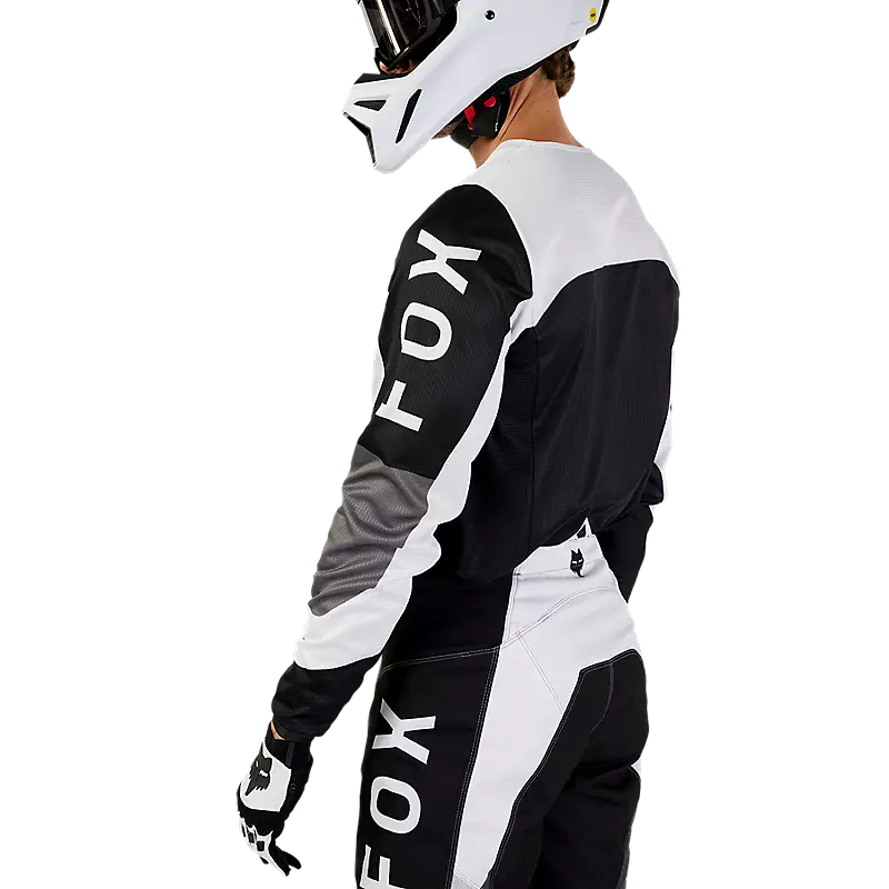 FOX Polera Moto 180 Nitro Negro/Gris Claro - Rideshop
