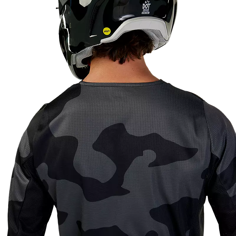 FOX Polera Moto 180 Bnkr Camo Negro - Rideshop