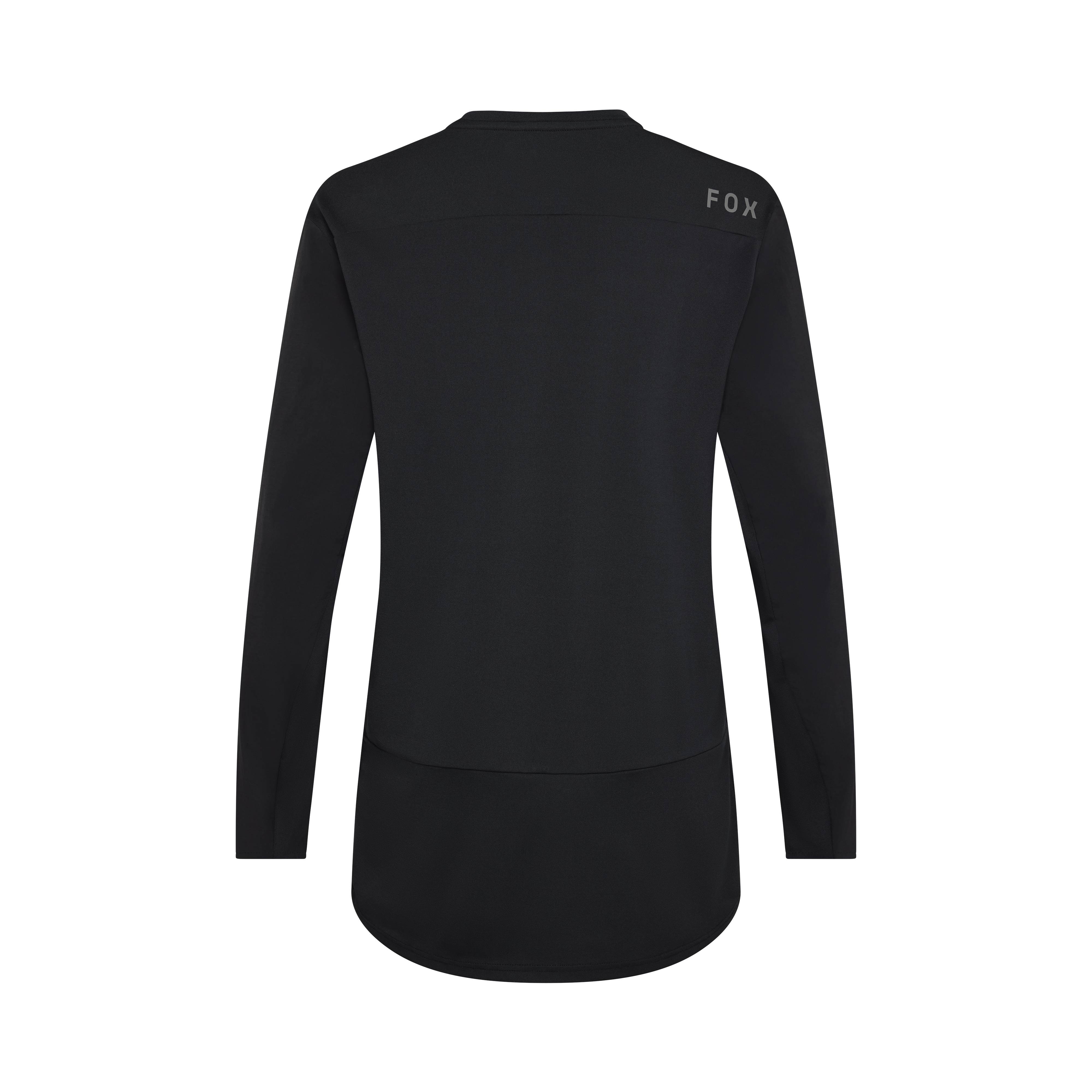 Polera Moto Defend Off Road Negro Fox
